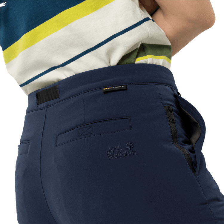 Midnight Blue New Women's Winter Lifestyle Pants Brand Jack Wolfskin