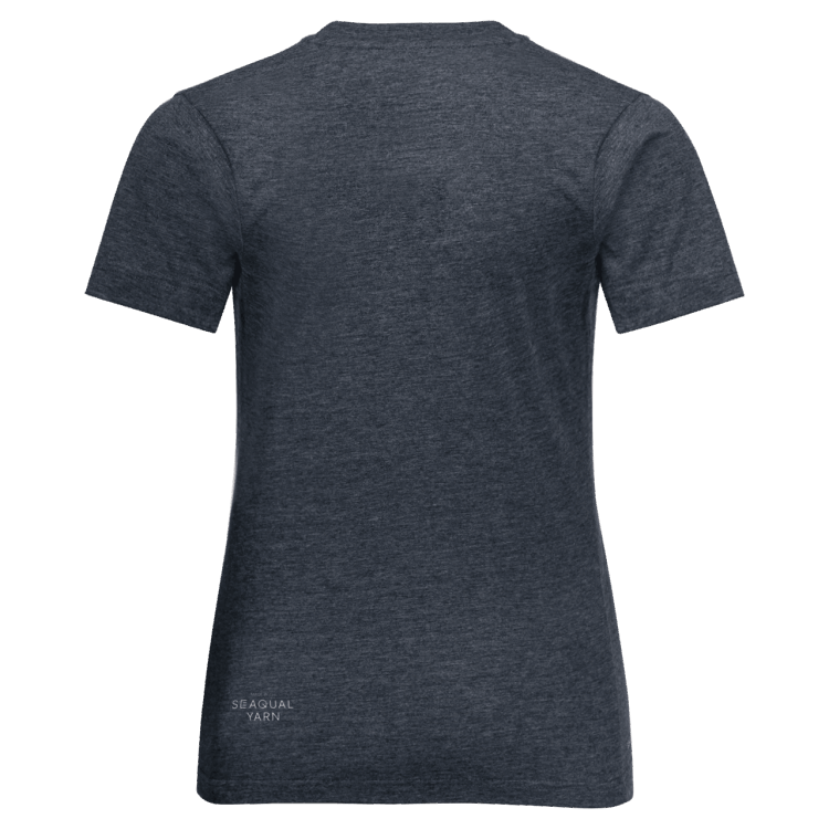 Night Blue Brand Jack Wolfskin Women's Sea Ground T New