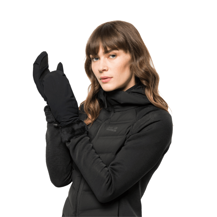 Brands Brand Jack Wolfskin Black Women's Stormlock Highloft Mitten