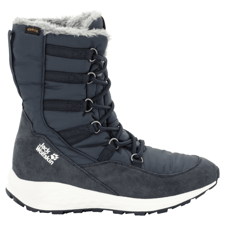 Hot Dark Blue-Off-White Brand Jack Wolfskin Women's Nevada Texapore High