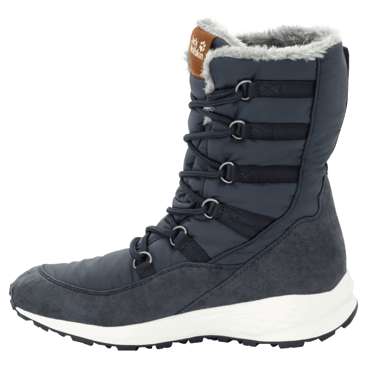 Hot Dark Blue-Off-White Brand Jack Wolfskin Women's Nevada Texapore High
