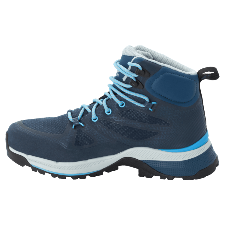 Brand Jack Wolfskin Hot Dark Blue-Light Blue Women's Force Striker Texapore Mid