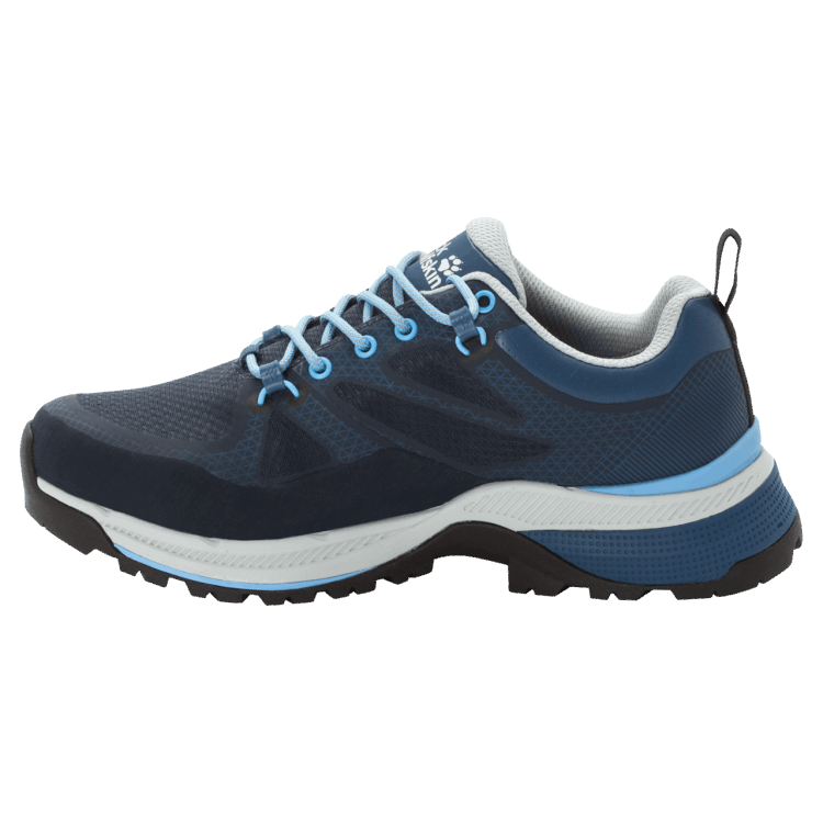 Brand Jack Wolfskin Women's Force Striker Texapore Low New Dark Blue-Light Blue