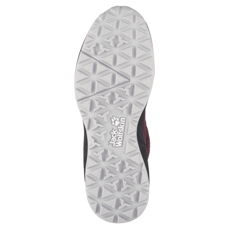 Burgundy-Pink Brand Jack Wolfskin Women's Woodland Texapore Mid Collection
