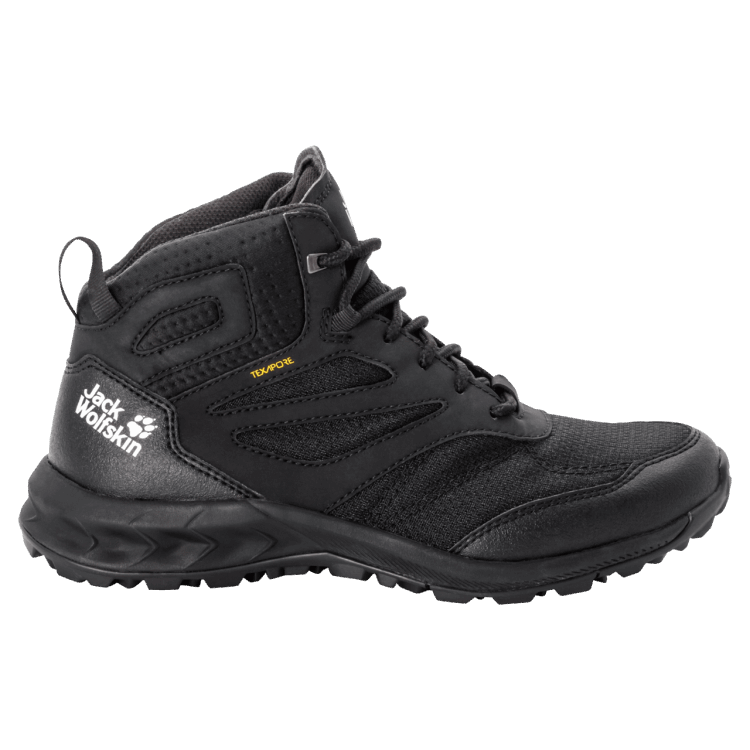 Black Collections Brand Jack Wolfskin Women's Woodland Texapore Mid