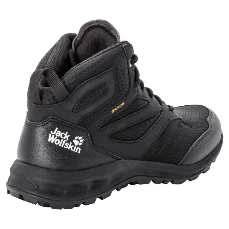 Black Collections Brand Jack Wolfskin Women's Woodland Texapore Mid
