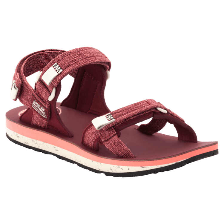 Carbernet-Champagne Women's Outfresh Deluxe Sandal Brand Brand Jack Wolfskin