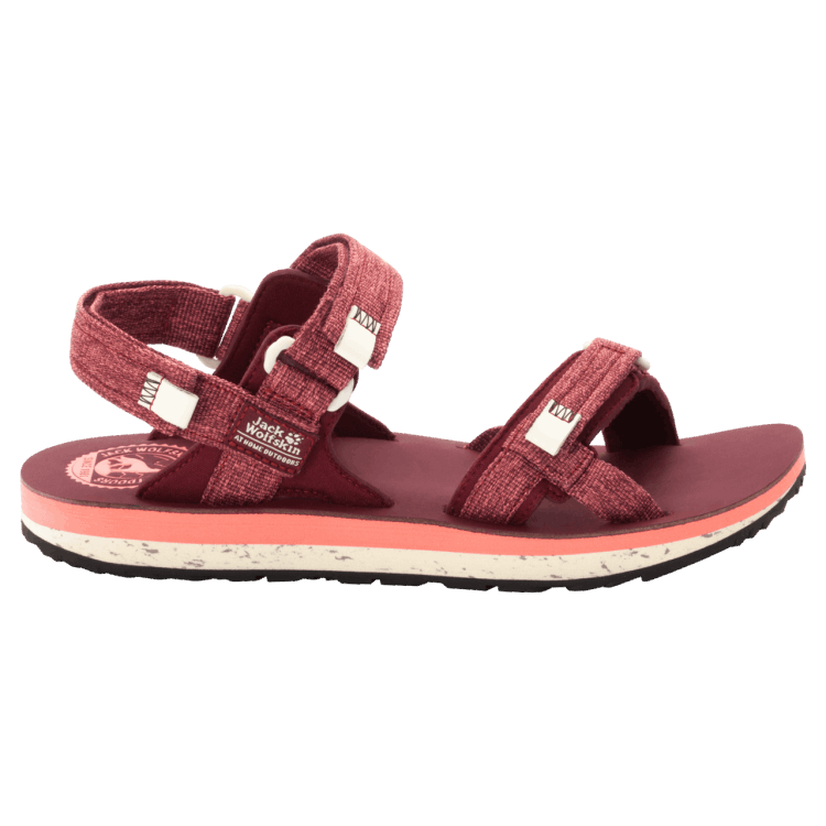 Carbernet-Champagne Women's Outfresh Deluxe Sandal Brand Brand Jack Wolfskin