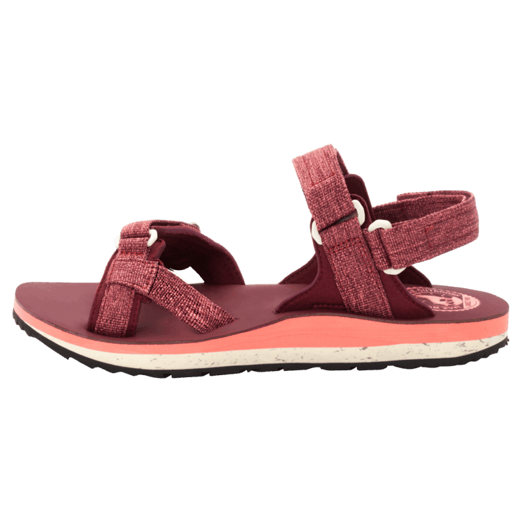 Carbernet-Champagne Women's Outfresh Deluxe Sandal Brand Brand Jack Wolfskin