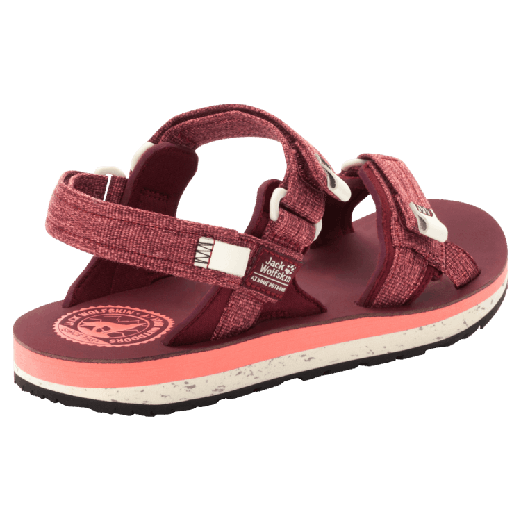 Carbernet-Champagne Women's Outfresh Deluxe Sandal Brand Brand Jack Wolfskin