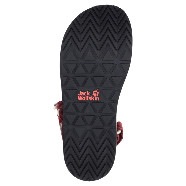Carbernet-Champagne Women's Outfresh Deluxe Sandal Brand Brand Jack Wolfskin