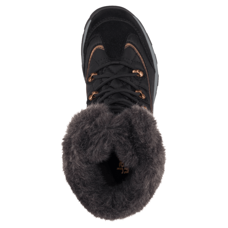 Hot Brand Jack Wolfskin Black-Dark Grey Women's Cold Bay Texapore High