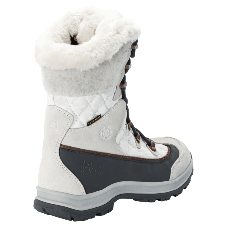 Best Brand Jack Wolfskin Women's Cold Bay Texapore High White-Silver