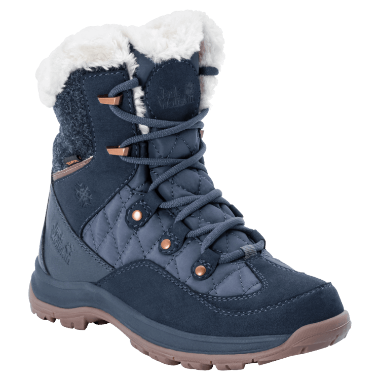 New Dark Blue-Blue Brand Jack Wolfskin Women's Cold Bay Texapore Mid