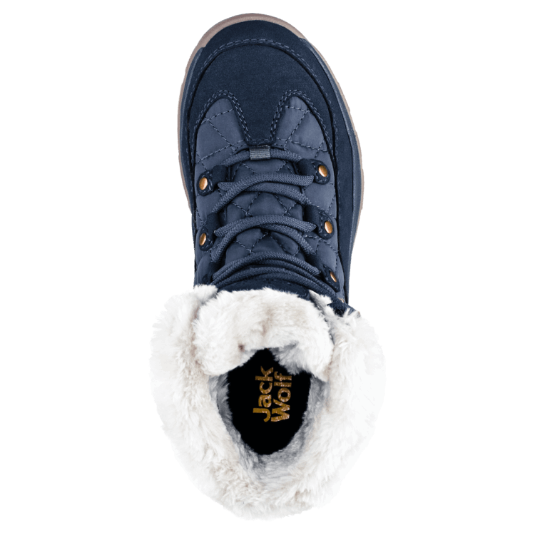New Dark Blue-Blue Brand Jack Wolfskin Women's Cold Bay Texapore Mid