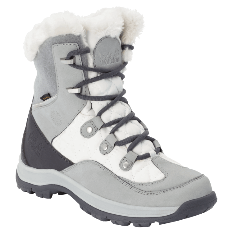 Fashion White-Silver Women's Cold Bay Texapore Mid Brand Jack Wolfskin