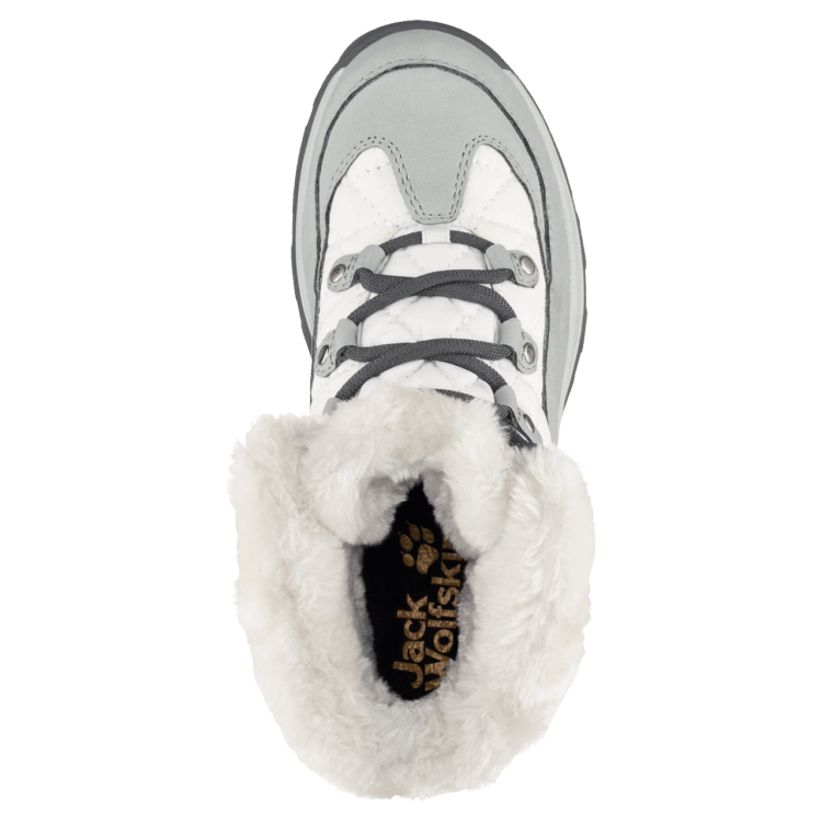 Fashion White-Silver Women's Cold Bay Texapore Mid Brand Jack Wolfskin