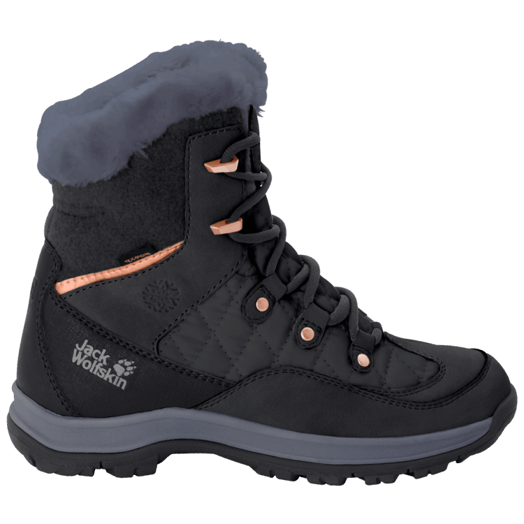 Women's Cold Bay Texapore Mid Brand Jack Wolfskin Black-Dark Grey Collection