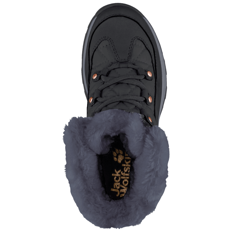 Women's Cold Bay Texapore Mid Brand Jack Wolfskin Black-Dark Grey Collection