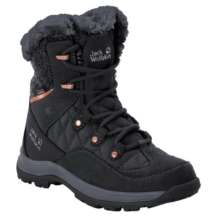 Women's Cold Bay Texapore Mid Brand Jack Wolfskin Black-Dark Grey Collection