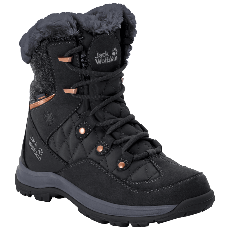 Women's Cold Bay Texapore Mid Brand Jack Wolfskin Black-Dark Grey Collection