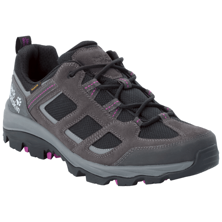 Women's Vojo 3 Texapore Low Brand Jack Wolfskin Collections Dark Steel-Purple