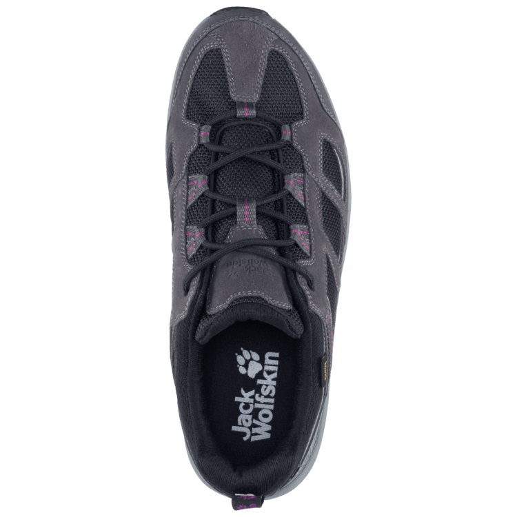 Women's Vojo 3 Texapore Low Brand Jack Wolfskin Collections Dark Steel-Purple