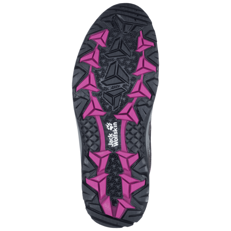 Women's Vojo 3 Texapore Low Brand Jack Wolfskin Collections Dark Steel-Purple