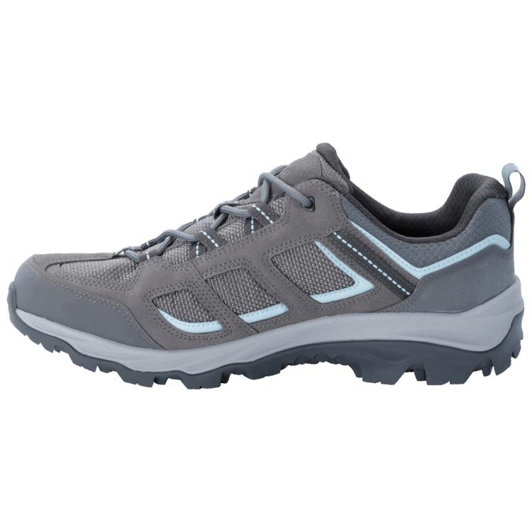 Women's Vojo 3 Texapore Low Tarmac Grey-Light Blue Brand Jack Wolfskin Origin