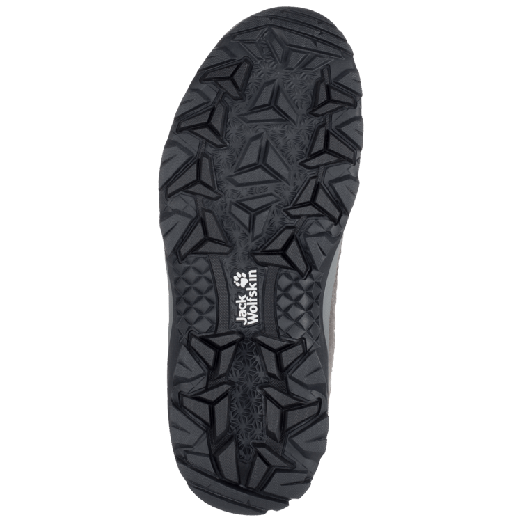 Women's Vojo 3 Texapore Mid Tarmac Grey-Pink Origins Brand Jack Wolfskin