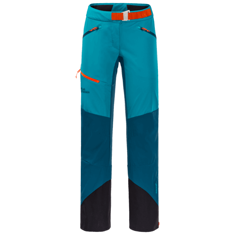 Women's Alpspitze Pants Brands Freshwater Blue Brand Jack Wolfskin