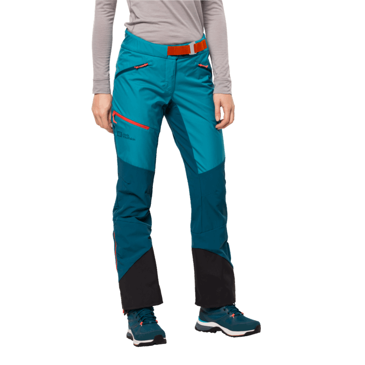 Women's Alpspitze Pants Brands Freshwater Blue Brand Jack Wolfskin