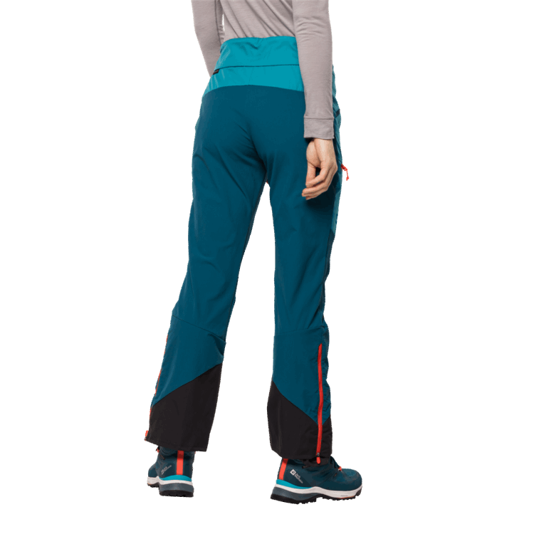 Women's Alpspitze Pants Brands Freshwater Blue Brand Jack Wolfskin