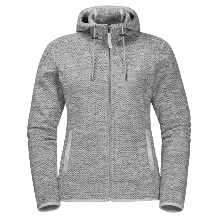 Brand Jack Wolfskin Best Women's Patan Hooded Jacket Grey Haze