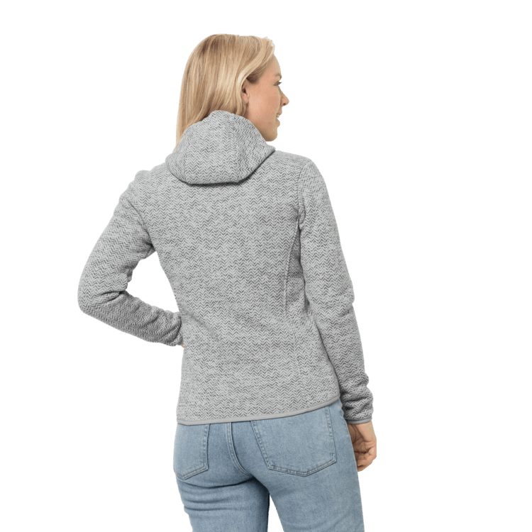 Brand Jack Wolfskin Best Women's Patan Hooded Jacket Grey Haze