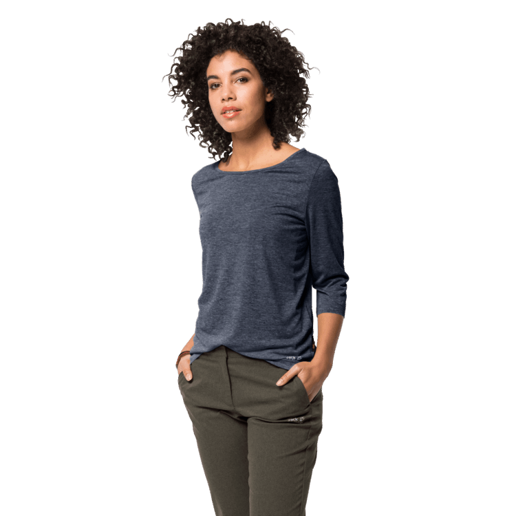 Brand Jack Wolfskin Fashion Women's JWP 3/4 T Night Blue