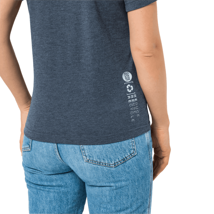 Dark Slate Brands Brand Jack Wolfskin Women's Nature Relief T