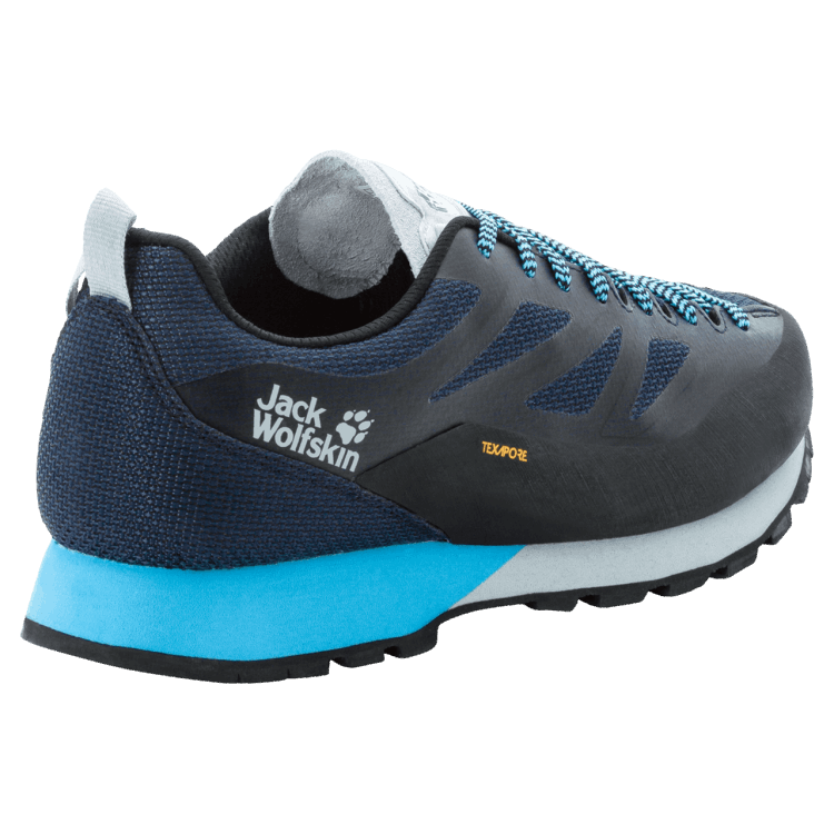 Collection Brand Jack Wolfskin Dark Aqua Women's Scrambler 2 Texapore Low