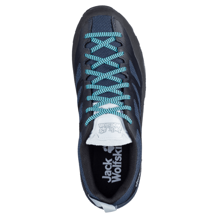 Collection Brand Jack Wolfskin Dark Aqua Women's Scrambler 2 Texapore Low