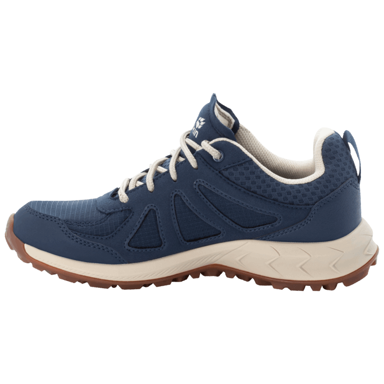 Collections Brand Jack Wolfskin WOODLAND 2 TEXAPORE LOW W Dark Blue-Beige