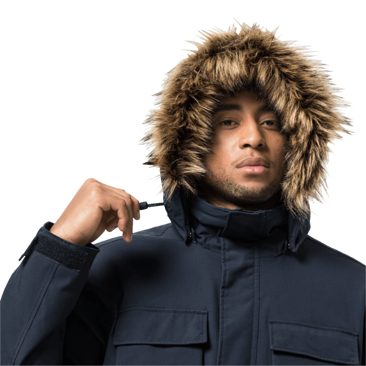 Glacier Canyon Parka Best Brand Jack Wolfskin Night Blue