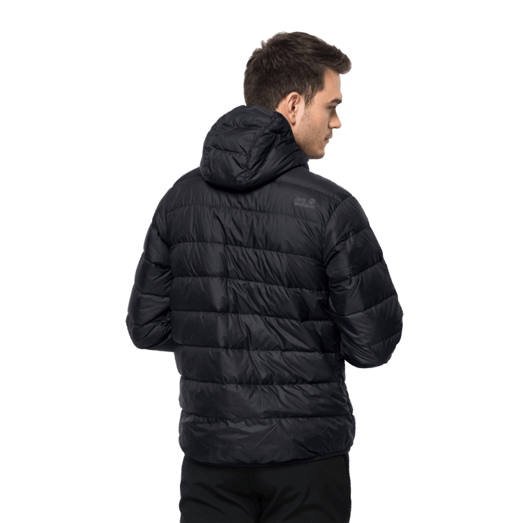 Men's Helium Jacket New Black Brand Jack Wolfskin
