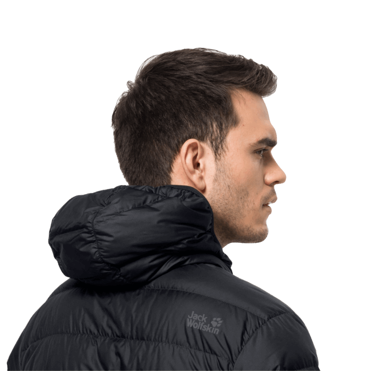 Men's Helium Jacket New Black Brand Jack Wolfskin