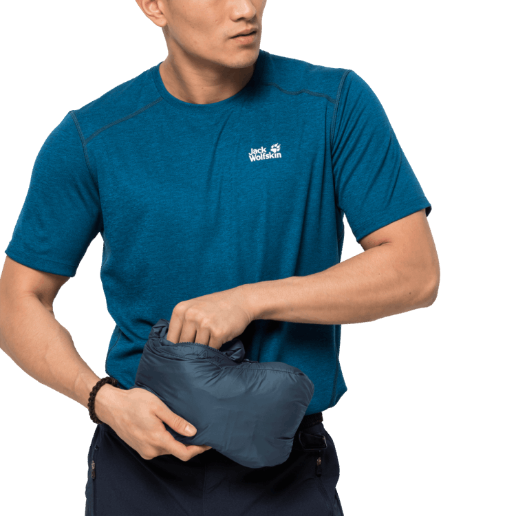 Brand Jack Wolfskin Orion Blue Men's Helium Jacket Collection