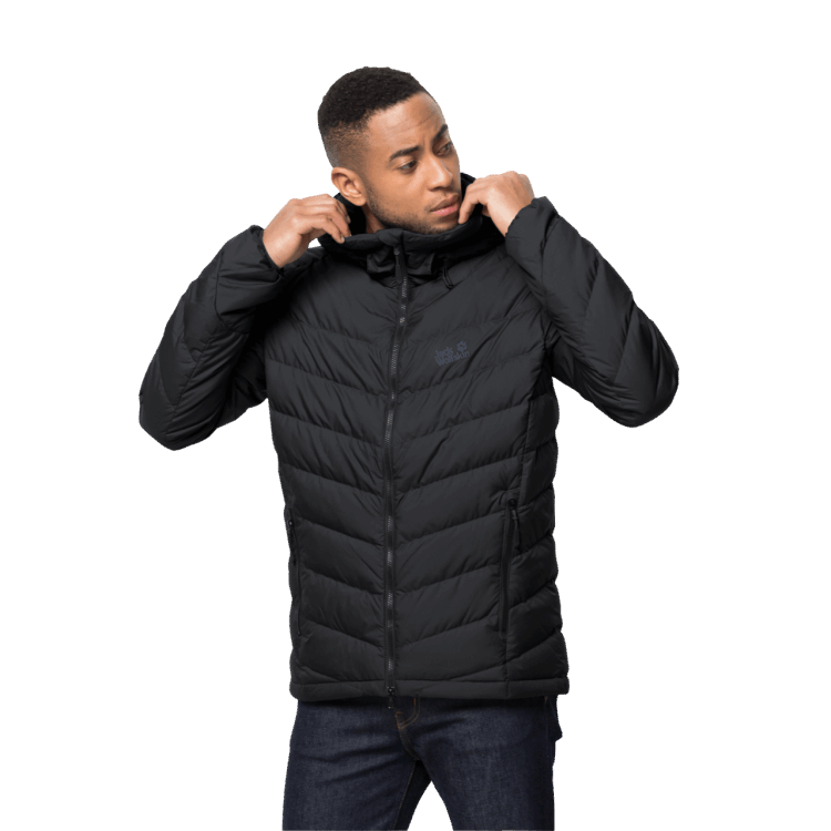 Brand Jack Wolfskin Origin Black Men's Fairmont Jacket