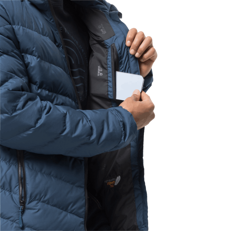 Brand Jack Wolfskin Men's Fairmont Brand Thunder Blue