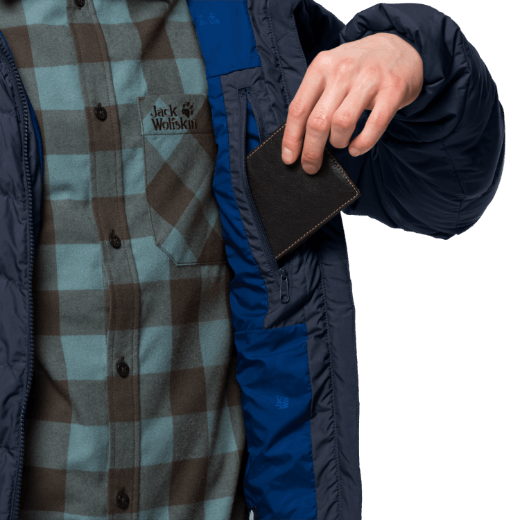 Night Blue Brand Jack Wolfskin Men's Fairmont Jacket
