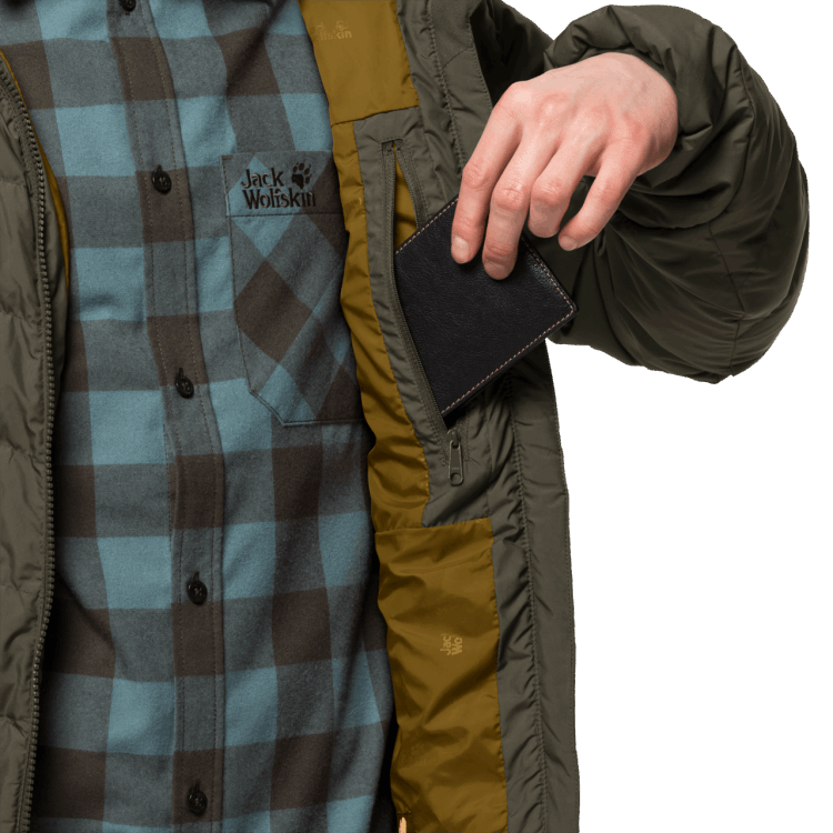 Bonsai Green Brand Jack Wolfskin Men's Fairmont Jacket Original