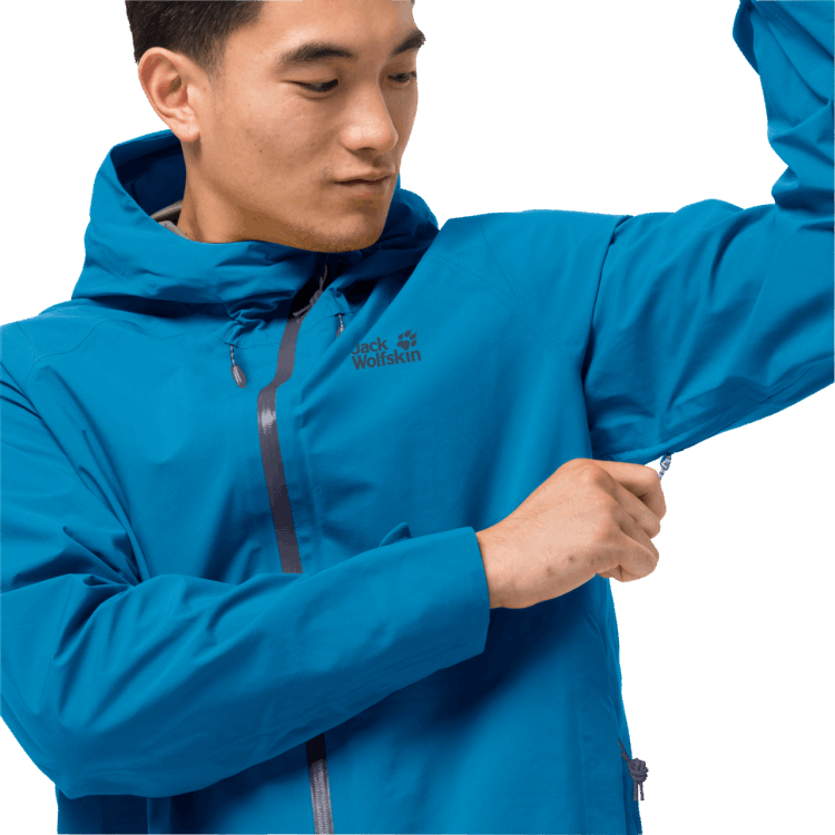 Blue Pacific Hot Brand Jack Wolfskin HIGHEST PEAK JACKET M