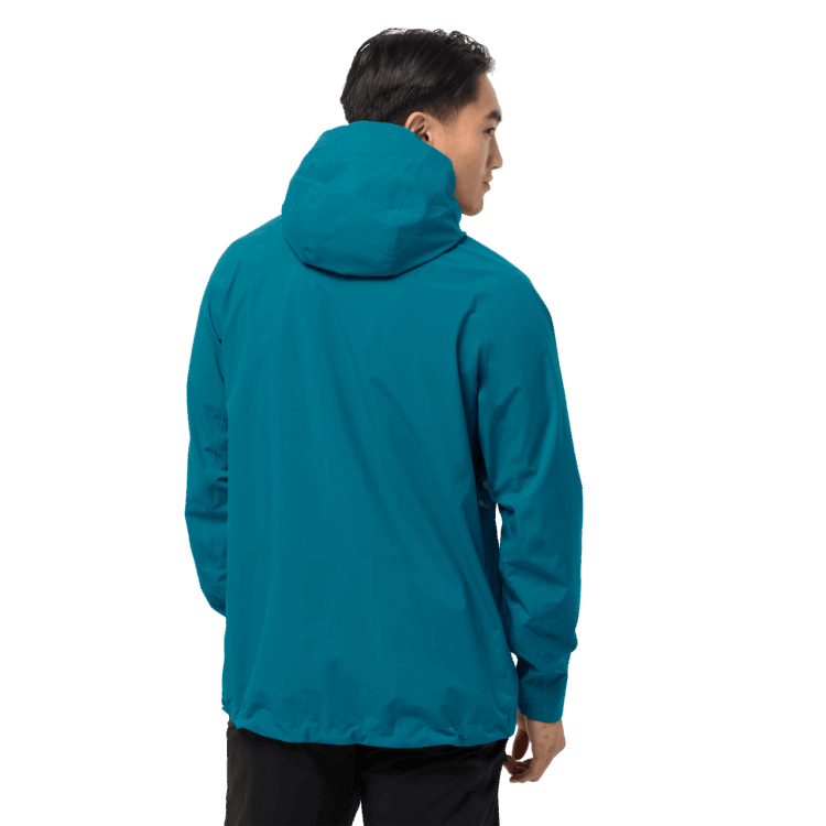 Collections Men's Highest Peak Jacket Baltic Blue Brand Jack Wolfskin